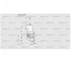 VAG1T-/25N/NWSLAA (88034315) Газовый клапан с регулятором соотношения Kromschroder