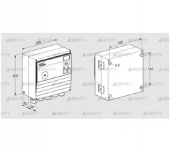 BCU460-3/1LW3GBS3CE1 (88612845) Блок управления горением Kromschroder