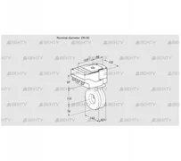 IBG80Z05/20-30W3E (88300592) Дроссельная заслонка Kromschroder