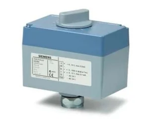 SQS65.2 Привод клапана для резьбовых клапанов с ходом штока 5.5 mm, AC 24 V, DC 2…10V Siemens