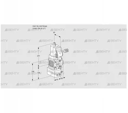 VAD3-/50R/NYGR-100A (88027469) Газовый клапан с регулятором давления Kromschroder