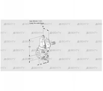 VAS240/-R/NQGR (88034352) Газовый клапан Kromschroder