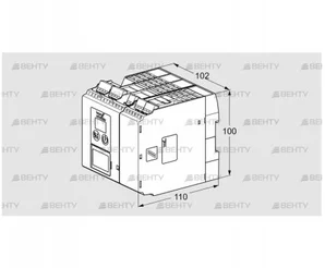 FCU500WC1F0H0K2-E (88621159) Автомат безопасности агрегатов Kromschroder