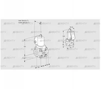 VAS2T25N/25N05NQGL/BS/PP (88104296) Газовый клапан Kromschroder