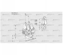 VCH2E25R/25R05FNHEVWR3/PPPP/PPBS (88103238) Клапан с регулятором расхода Kromschroder