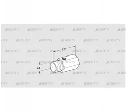 GEH 25R10 (03352508) Регулирующий кран для газа Kromschroder