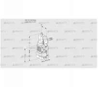 VAD1-/15R/NYGR-25B (88027475) Газовый клапан с регулятором давления Kromschroder