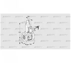VAS665F05LQE/PP/PP (88206918) Газовый клапан Kromschroder