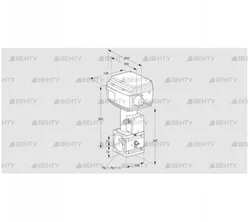 RVS 3/GML05W60E-3 (86060150) Регулирующий клапан Kromschroder