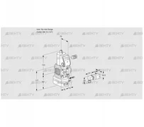 VAG1-/15R/NQBE (88015212) Газовый клапан с регулятором соотношения Kromschroder