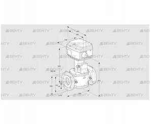 RVS 40/LF03W60E-3 (86060211) Регулирующий клапан Kromschroder