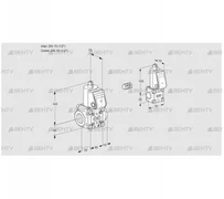 VAS1E15R/15R05NWR/PP/BS (88103647) Газовый клапан Kromschroder