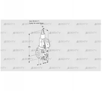 VAS2T25/-N/LQSR (88018826) Газовый клапан Kromschroder