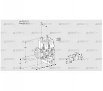 VCG1E25R/25R05NGEWR/4-PP/2-PP (88104916) Клапан с регулятором соотношения Kromschroder