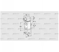 DG 17VC8D-6S32 (84448004) Датчик-реле давления газа Kromschroder