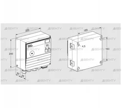 BCU460-3/1LW8GBB1/1 (88610081) Блок управления горением Kromschroder