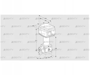 RV 2/AML10W60S1 (86060504) Регулирующий клапан Kromschroder