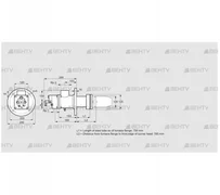 BIC 100HB-750/785-(37)E (84099848) Газовая горелка Kromschroder