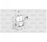 VCS9125F05NNALB/PPPP/PPPP (88204261) Сдвоенный газовый клапан Kromschroder