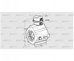 DM 160TW80-120 (03200395) Расходомер Kromschroder