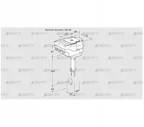 IBH65Z01A/40A2A (88301082) Дроссельная заслонка Kromschroder