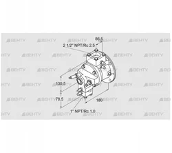 TJ28.0050-A2AMSCNF2D6FSB1 (85401040) Газовая горелка Kromschroder