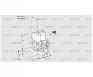 VCD2E40R/40R05ND-25WL/PPPP/MMPP (88105703) Регулятор давления Kromschroder