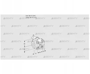 VFC110/15R05-08PPMM (88300464) Регулирующий клапан Kromschroder