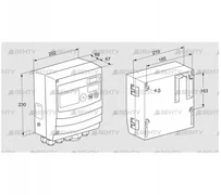 BCU460W3P2C1D1000K2E1-/LM400WF1O0E1- (88680322) Блок управления горением Kromschroder