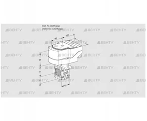 IFC1-/-05-15PPPP/20-60W3TR10 (88300522) Регулирующий клапан с сервоприводом Kromschroder