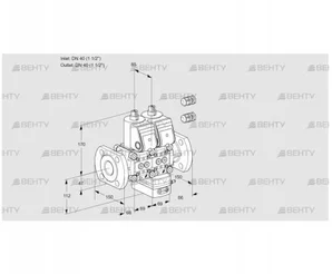 VCD2E40F/40F05ND-50WR3/PPPP/PPPP (88101299) Регулятор давления Kromschroder