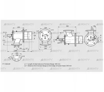 ZIO 165RML-400/235-(37)DB (84099882) Газовая горелка Kromschroder