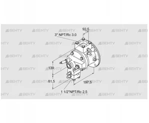 TJ28.0200-A2DMBDND1E7WAB0 (85401139) Газовая горелка Kromschroder