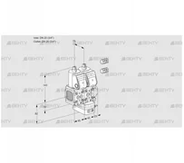 VCG1E20R/20R05FNGEWR3/PPPP/PPPP (88101247) Клапан с регулятором соотношения Kromschroder