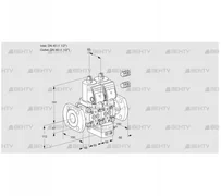 VCV2E40F/40F05NVKWSR3/PPPP/PPPP (88103210) Клапан с регулятором соотношения Kromschroder