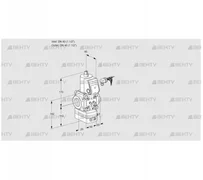 VAD240R/NK-100A (88005853) Газовый клапан с регулятором давления Kromschroder