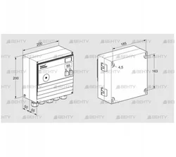 BCU465-3/1LW8GBA (88611964) Блок управления горением Kromschroder