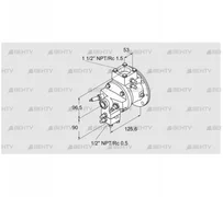 TJ28.0025-A1AHATNA9D2FSB0 (85401308) Газовая горелка Kromschroder