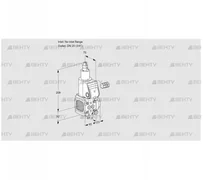 VAS1-/20R/LQ (88017267) Газовый клапан Kromschroder