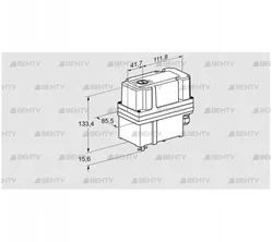 IC 30-60K3TR10 (03149354) Сервопривод Kromschroder