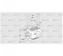 DL 40KTG-1 (84444583) Датчик-реле давления воздуха Kromschroder