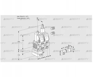 VCD2E40R/40R05FD-100LWR3/3--3/PPPP (88103881) Регулятор давления Kromschroder