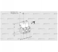 VCS2E32R/32R05NNWL/PPPP/PPPP (88101777) Сдвоенный газовый клапан Kromschroder