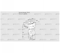 IBG80/65W05/40A2D (88303720) Дроссельная заслонка Kromschroder