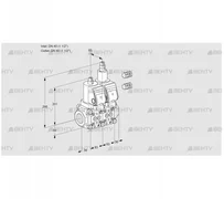 VCS3E40R/40R05NLKGR3/PPPP/PPPP (88106461) Сдвоенный газовый клапан Kromschroder