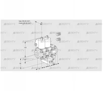 VCH1E20R/20R05NHEVWL3/PPPP/PPPP (88107388) Клапан с регулятором расхода Kromschroder