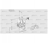 VCV1E15R/15R05FNVKWR/2-PP/PPPP (88106988) Клапан с регулятором соотношения Kromschroder