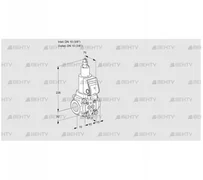 VAS1T10N/LKGR (88026755) Газовый клапан Kromschroder