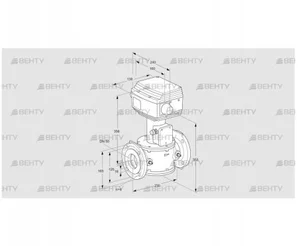 RVS 50/LF03W60E-3 (86060261) Регулирующий клапан Kromschroder