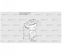 IBG50/32W05/40A2D (88303437) Дроссельная заслонка Kromschroder